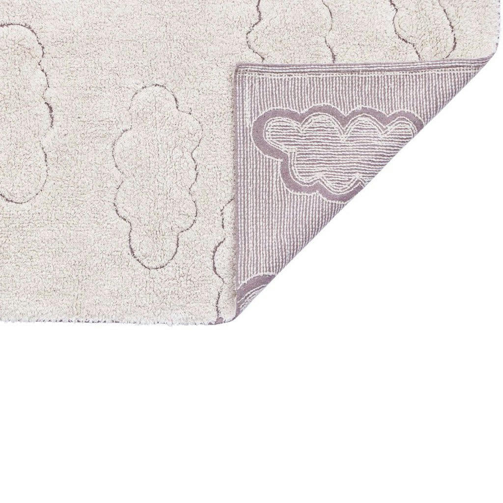 RUGCYCLED - Tapis coton lavable nuages 90x130cm