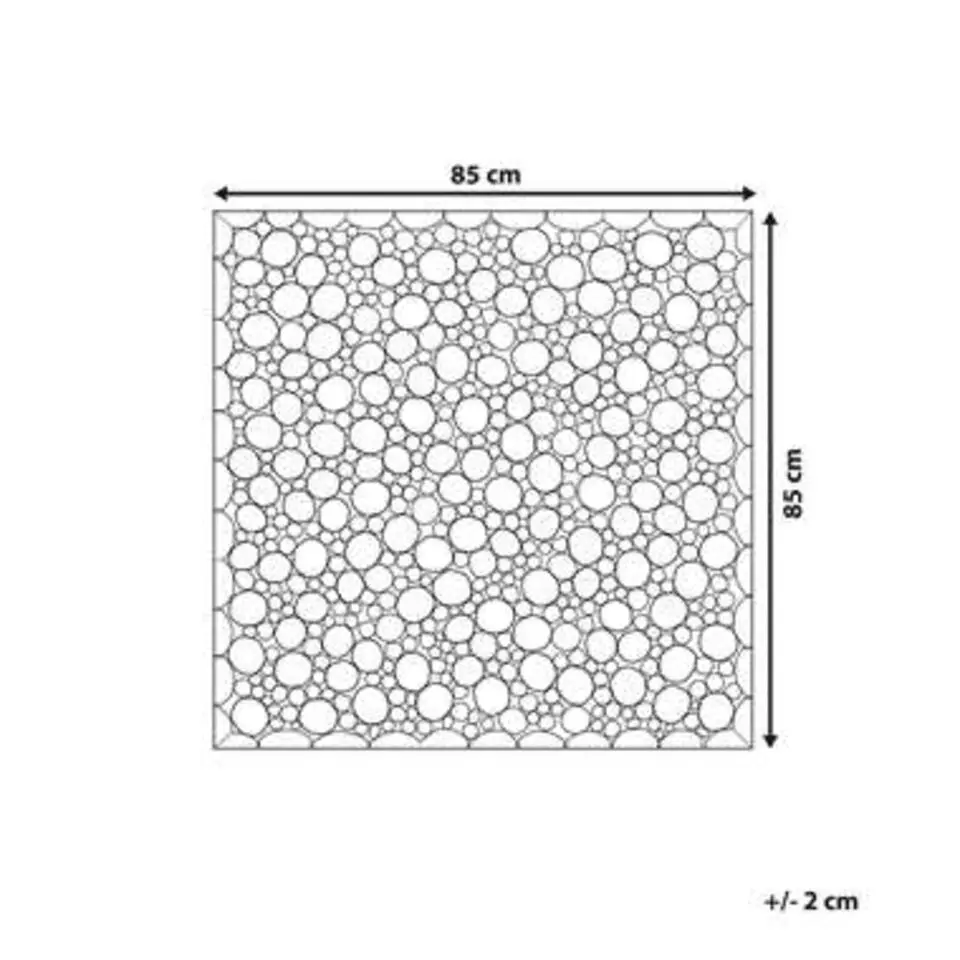 TWIG - Wanddecoratie - Lichte houtkleur - Teakhout