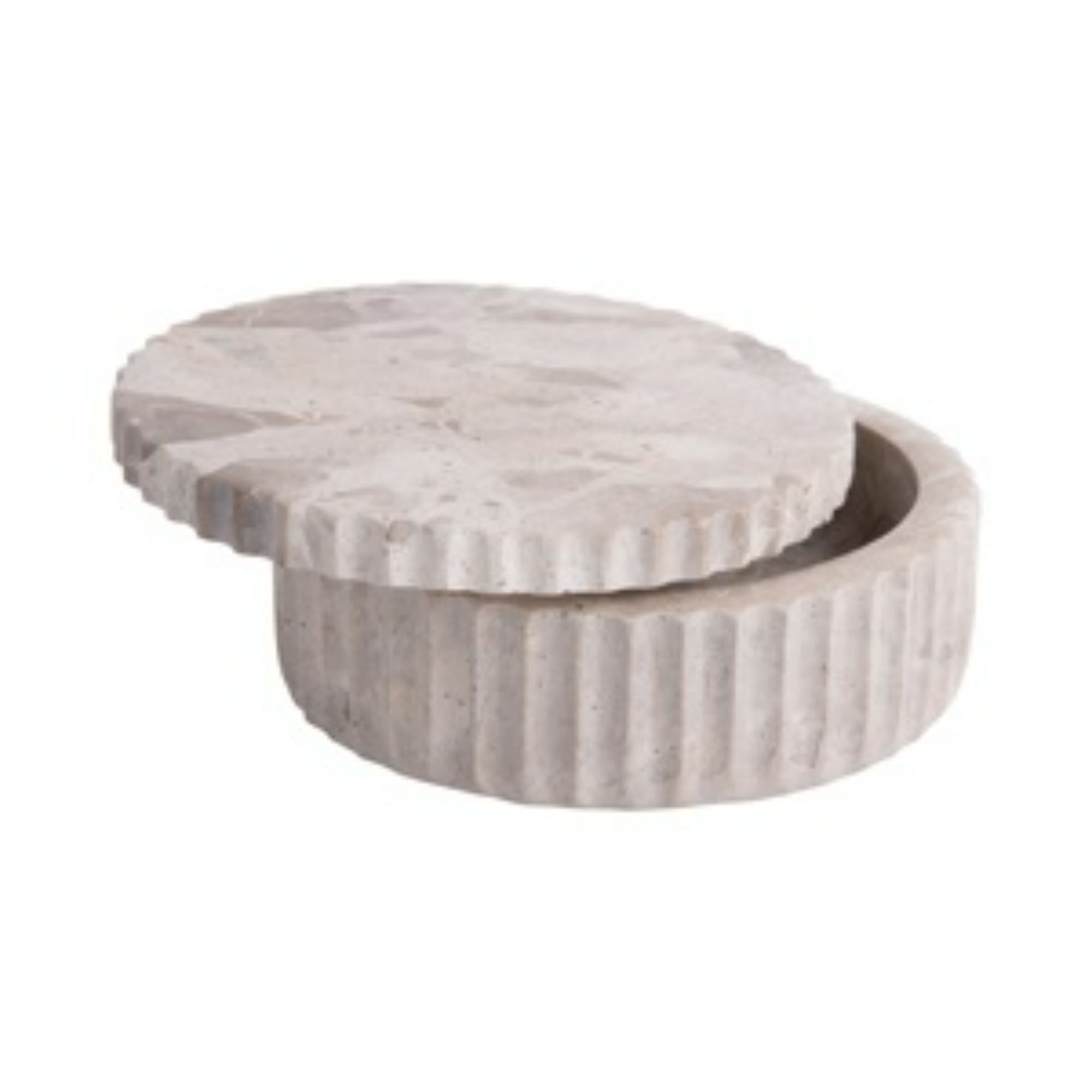 Present Time schaal With Lid - bruin - Ø15cm