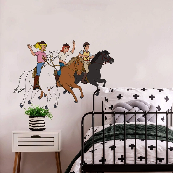 Wandtattoo »Bibi   Tina«, BxH: 80 x 54 cm