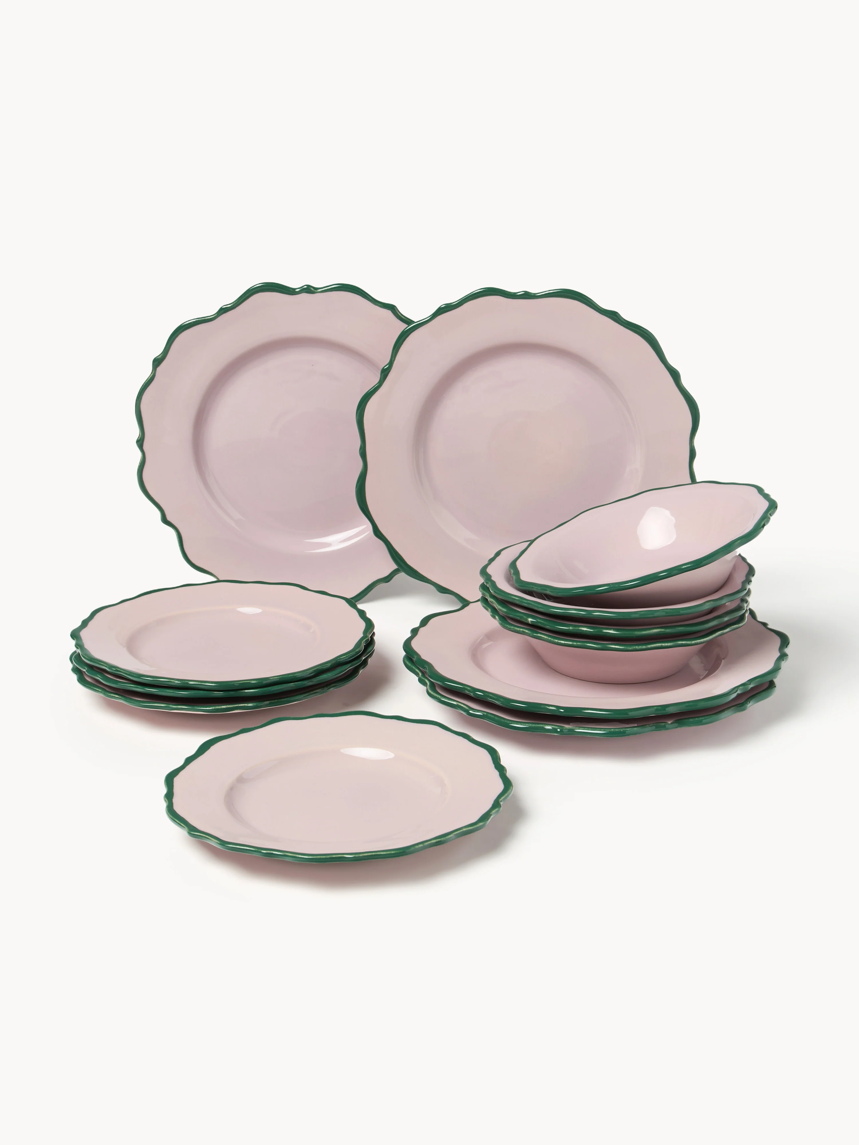 Geschirr-Set Crumble, 4 Personen, 12er-Set
