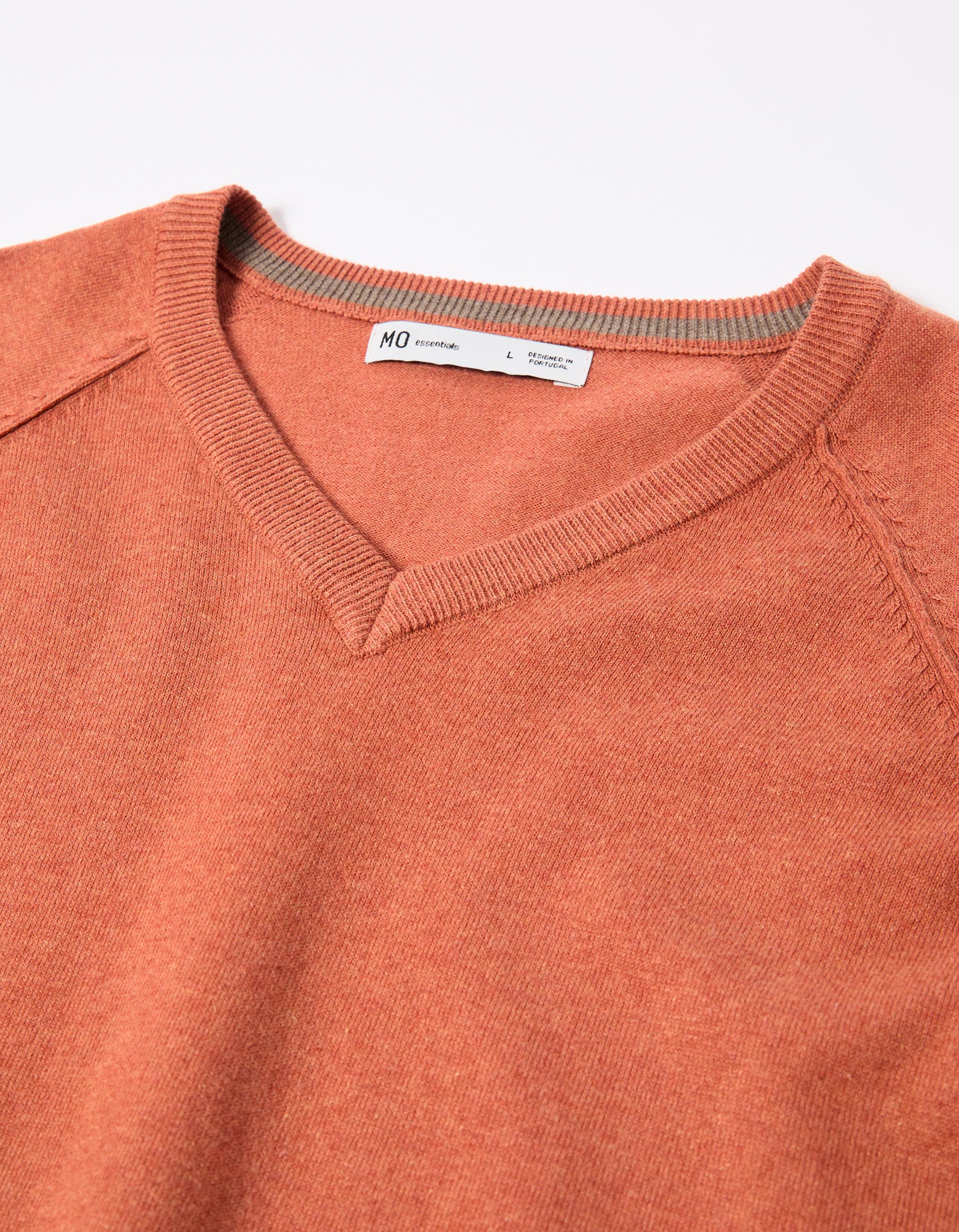 Camisola de Malha, Homem, Laranja