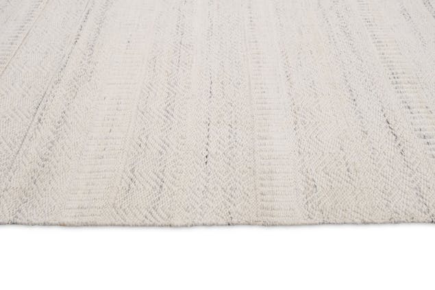 Loretta Cream and Grey Indoor Outdoor PET Rug