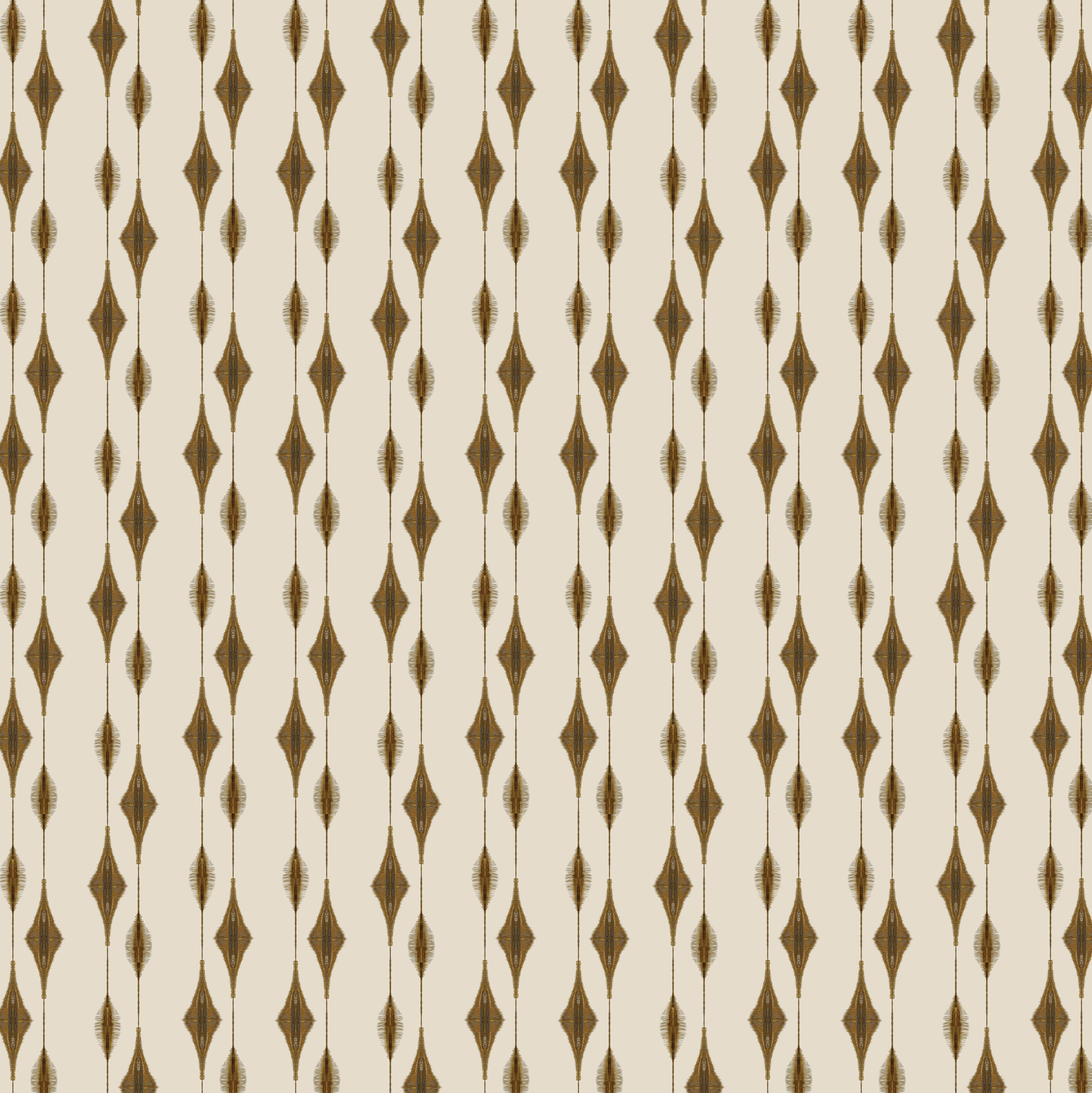 Catchii Behang Ikat Flores beige