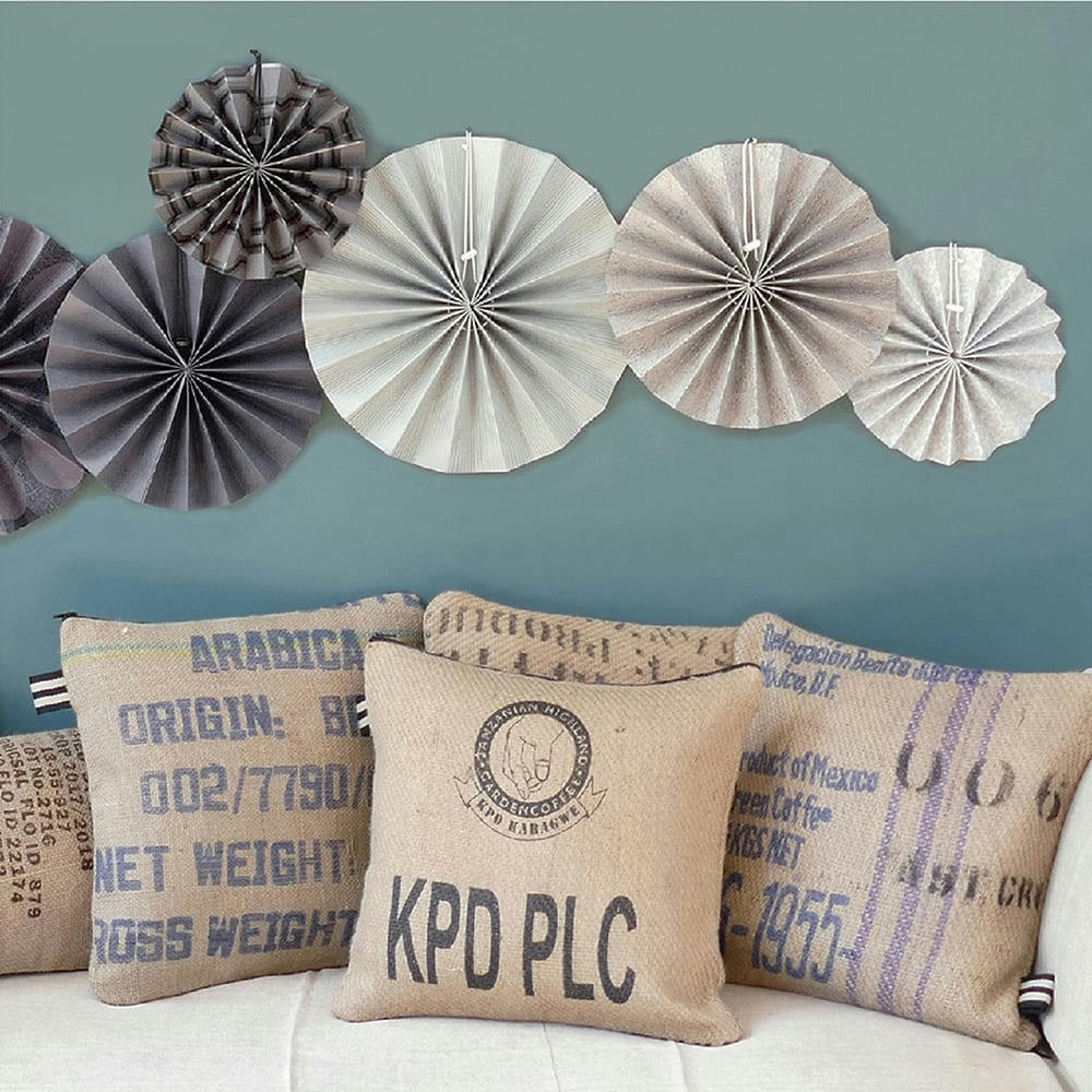 DÉKOMUR - Décorations murales en chutes de papiers peints 60 / 60 cm