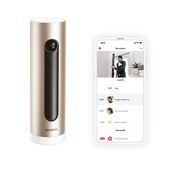 Caméra Intérieure Intelligente Netatmo