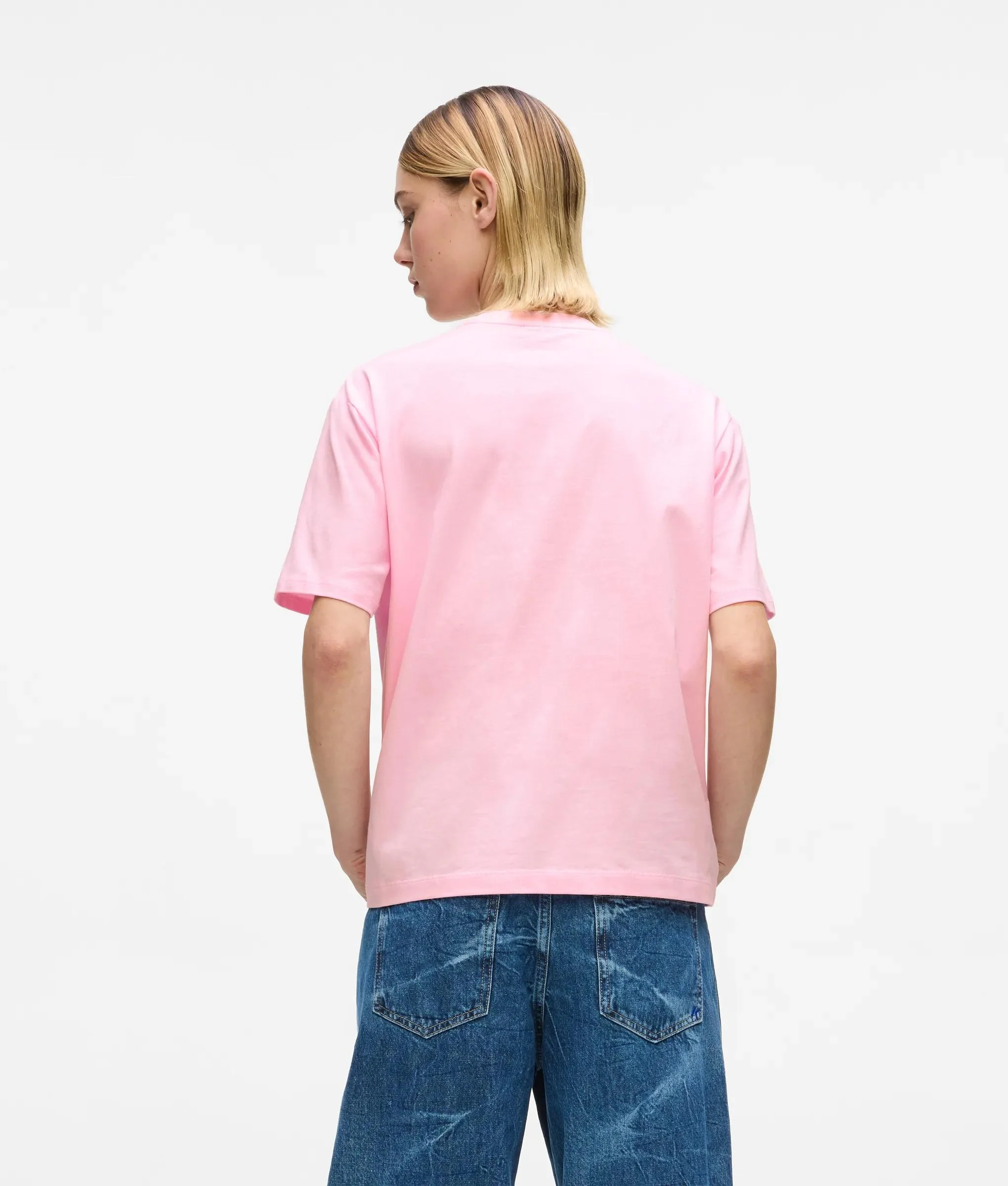T-shirt avec logo contrastant