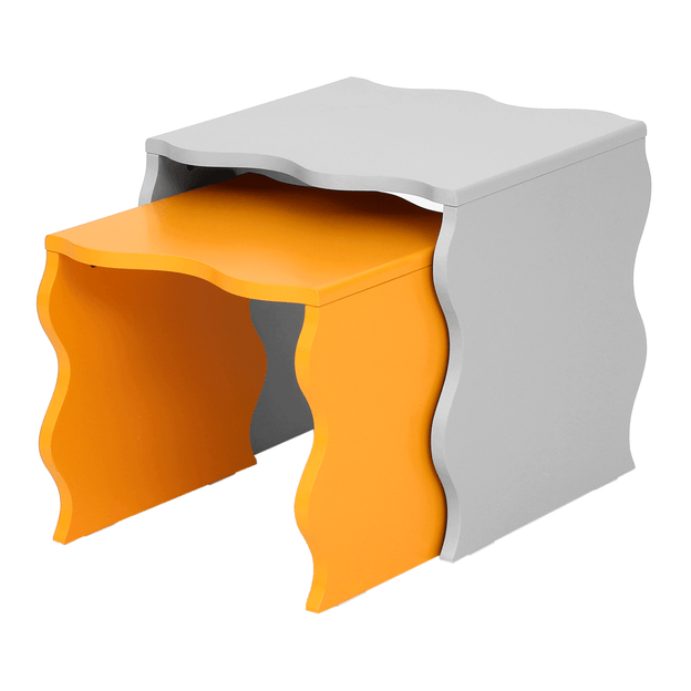 MESA LATERAL CONJUNTO COM 2 PEÇAS BLOBS
