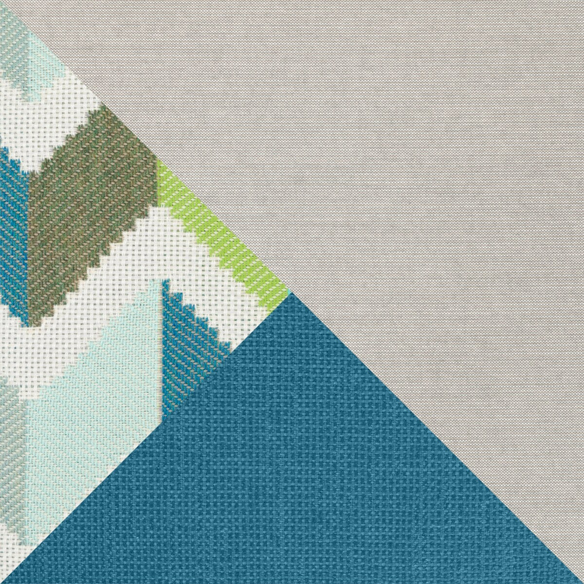 Portofino Casual 4 Piece Sunbrella Outdoor Patio Motion Fire Seating Set