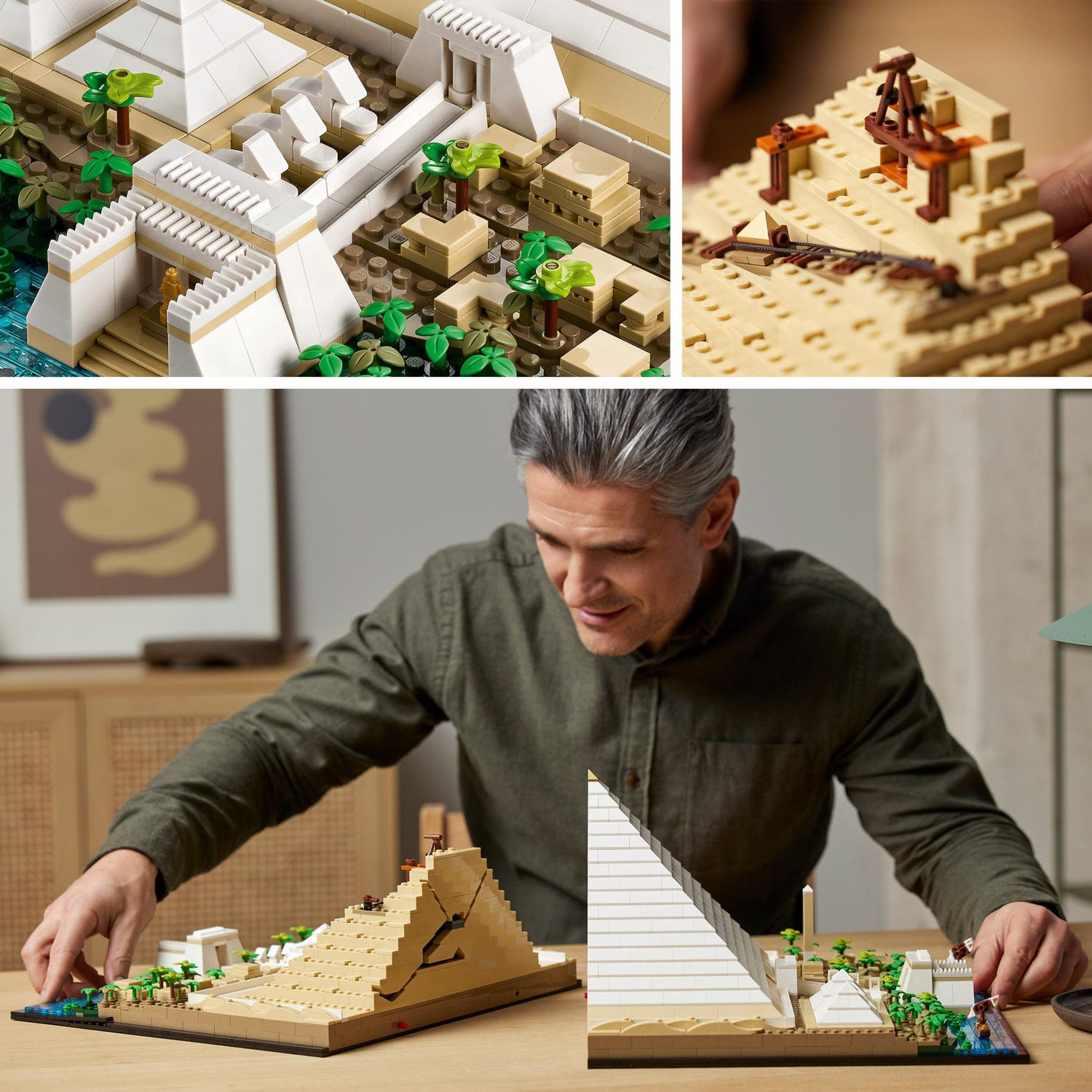 La Grande Piramide di Giza Lego Architecture