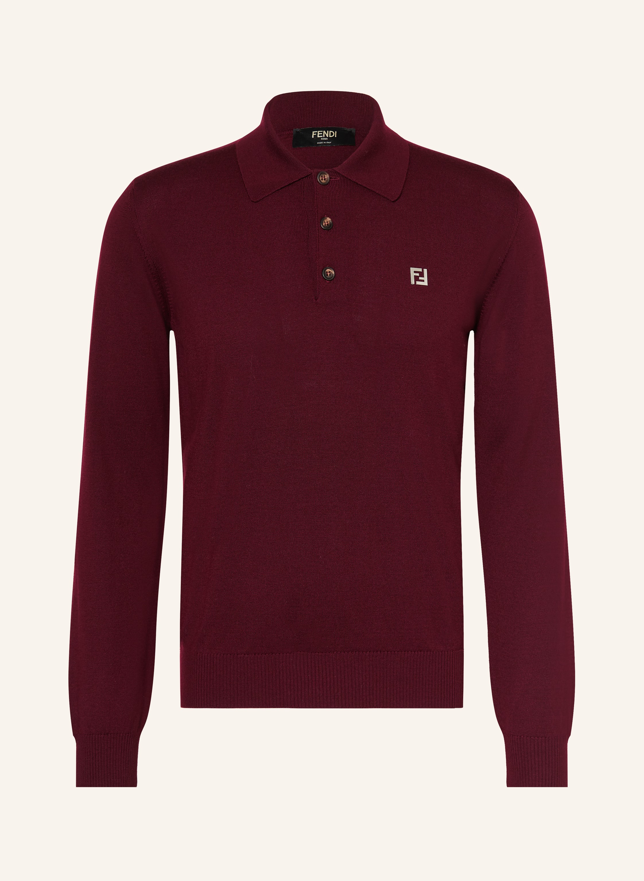 FENDI Strick-Poloshirt