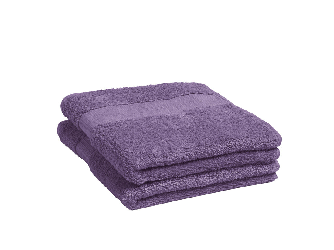 Yumeko handdoeken Terry - purple - 50x100 - 2 st