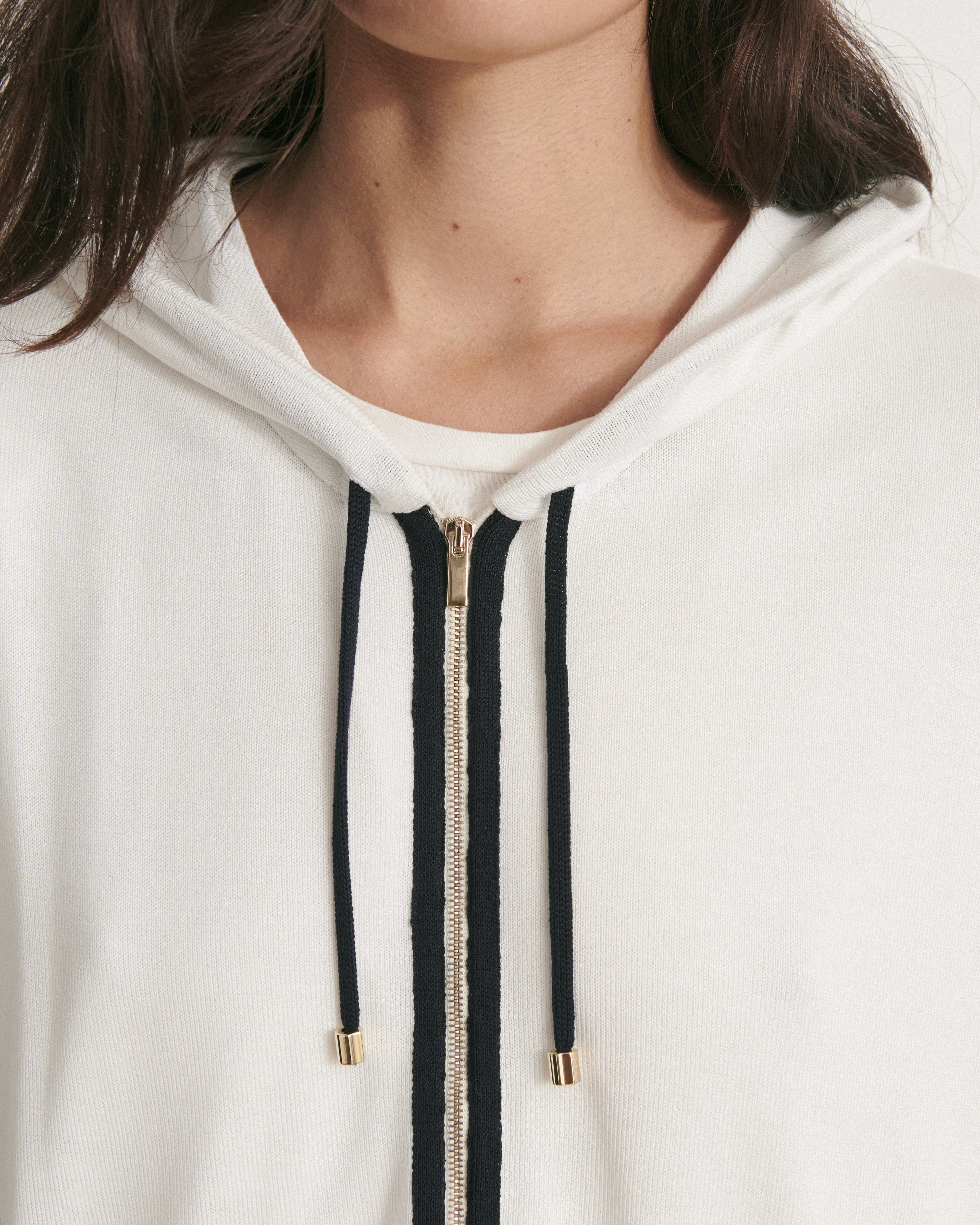 Gilet sweat maille manches courtes GAPPLE11-BIS/11118/751