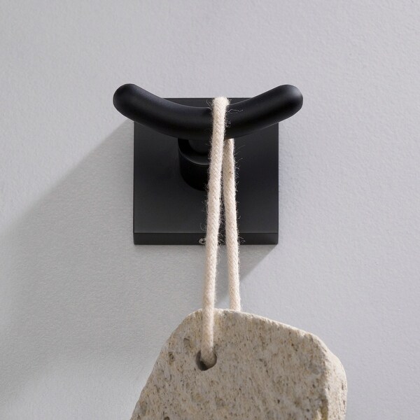 KRAUS Ventus Bathroom Robe and Towel Double Hook