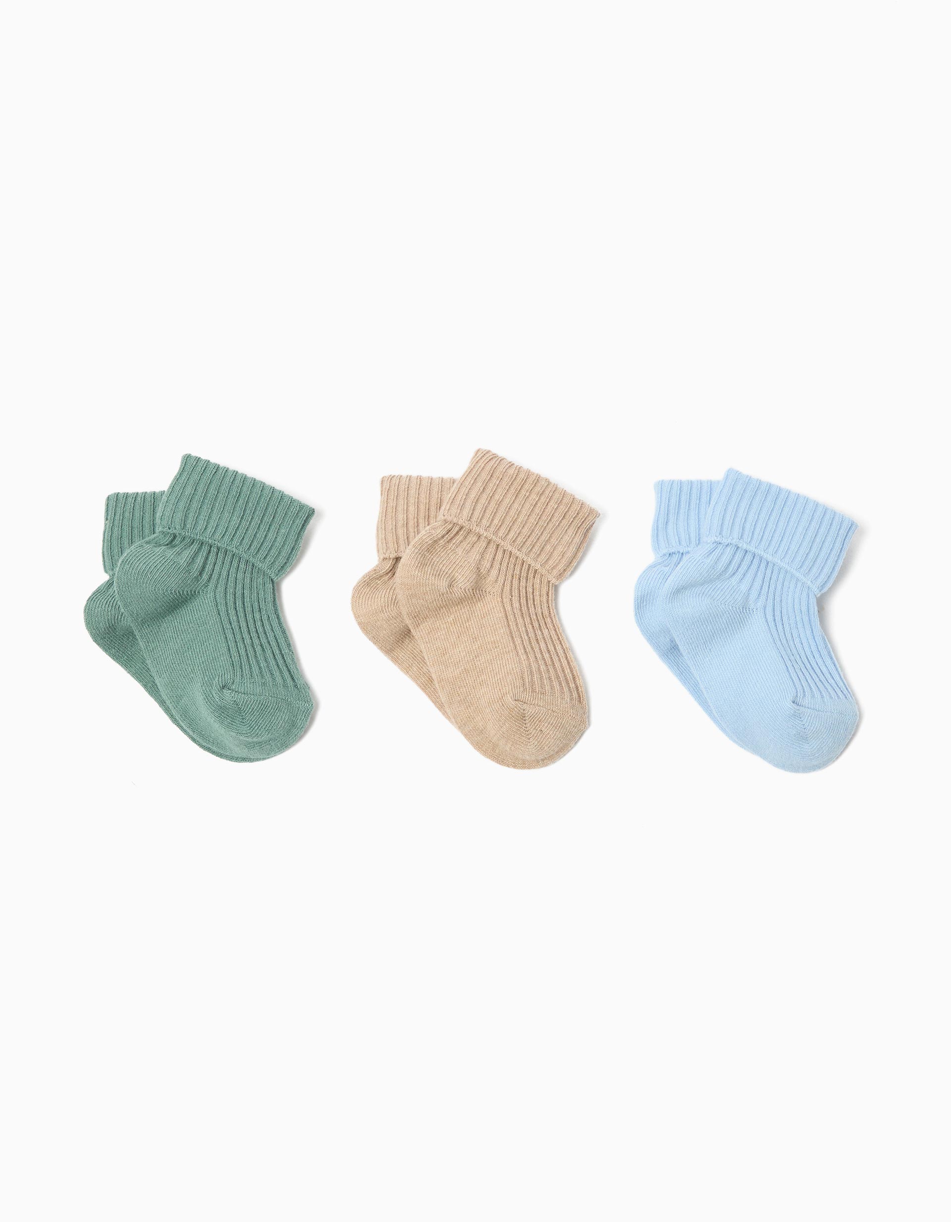 Pack 3 Pares de Meias, Menino, Multicor