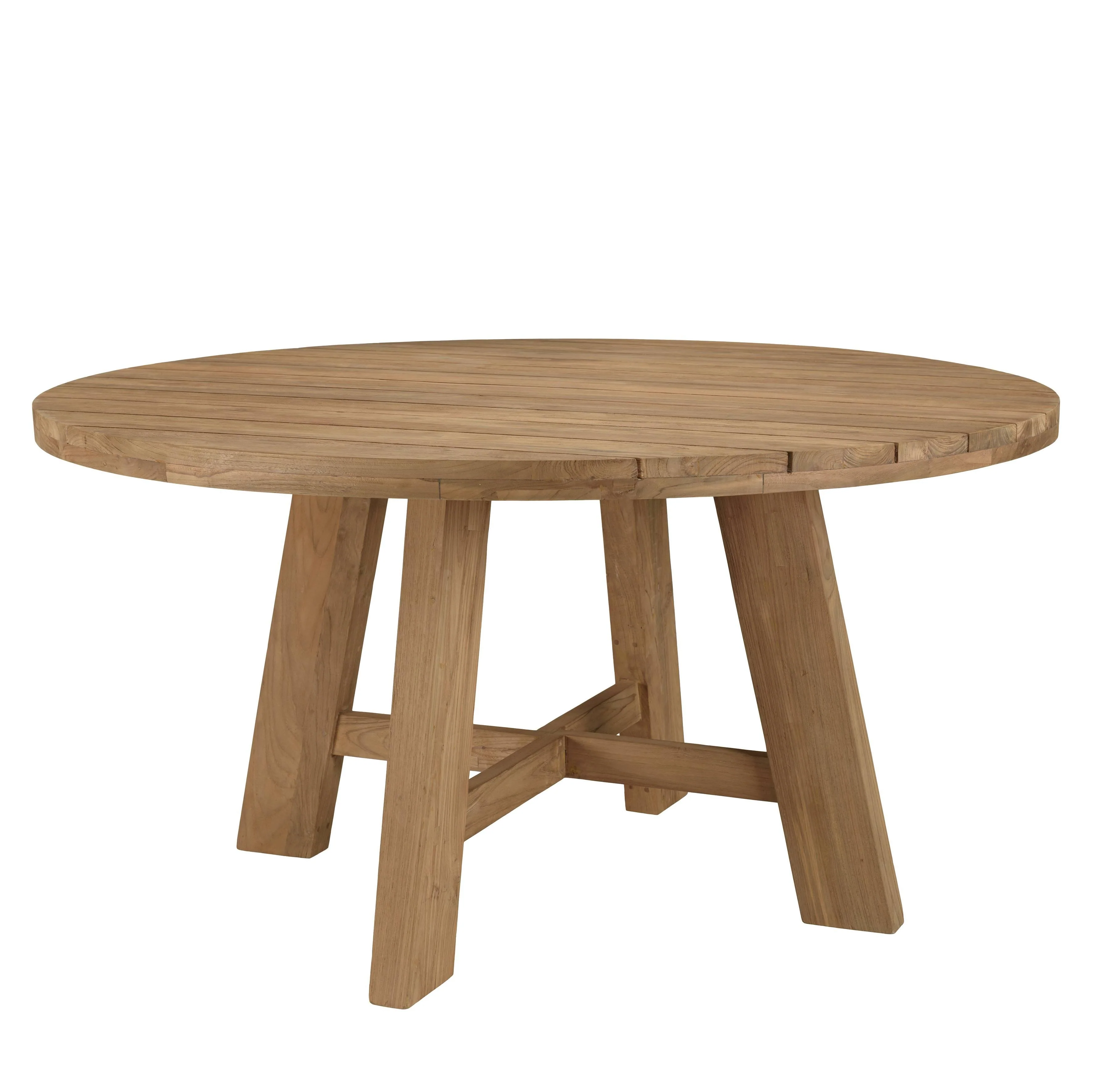 Tuintafel Kally teakhout rond