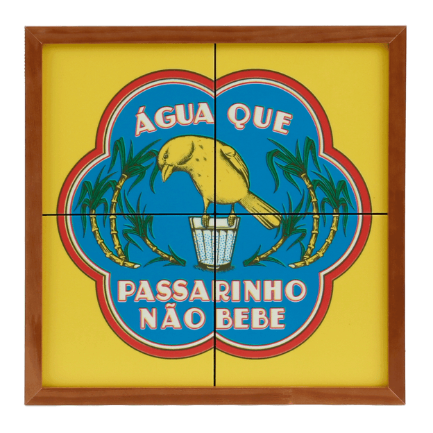 QUADRO 33 CM X 33 CM MEMÓRIA INTERIOR