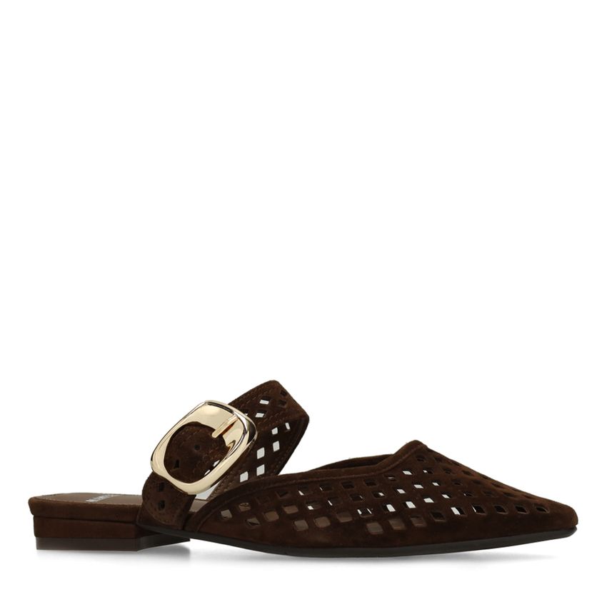 Manfield Bruine leren instappers