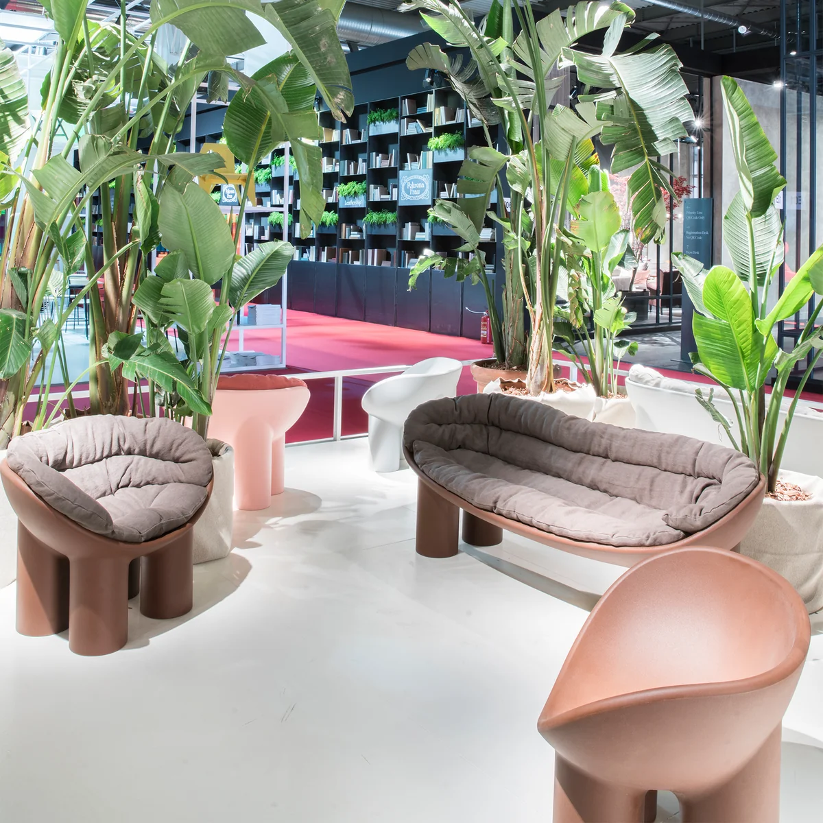 Driade - Roly Poly Sofa, grau