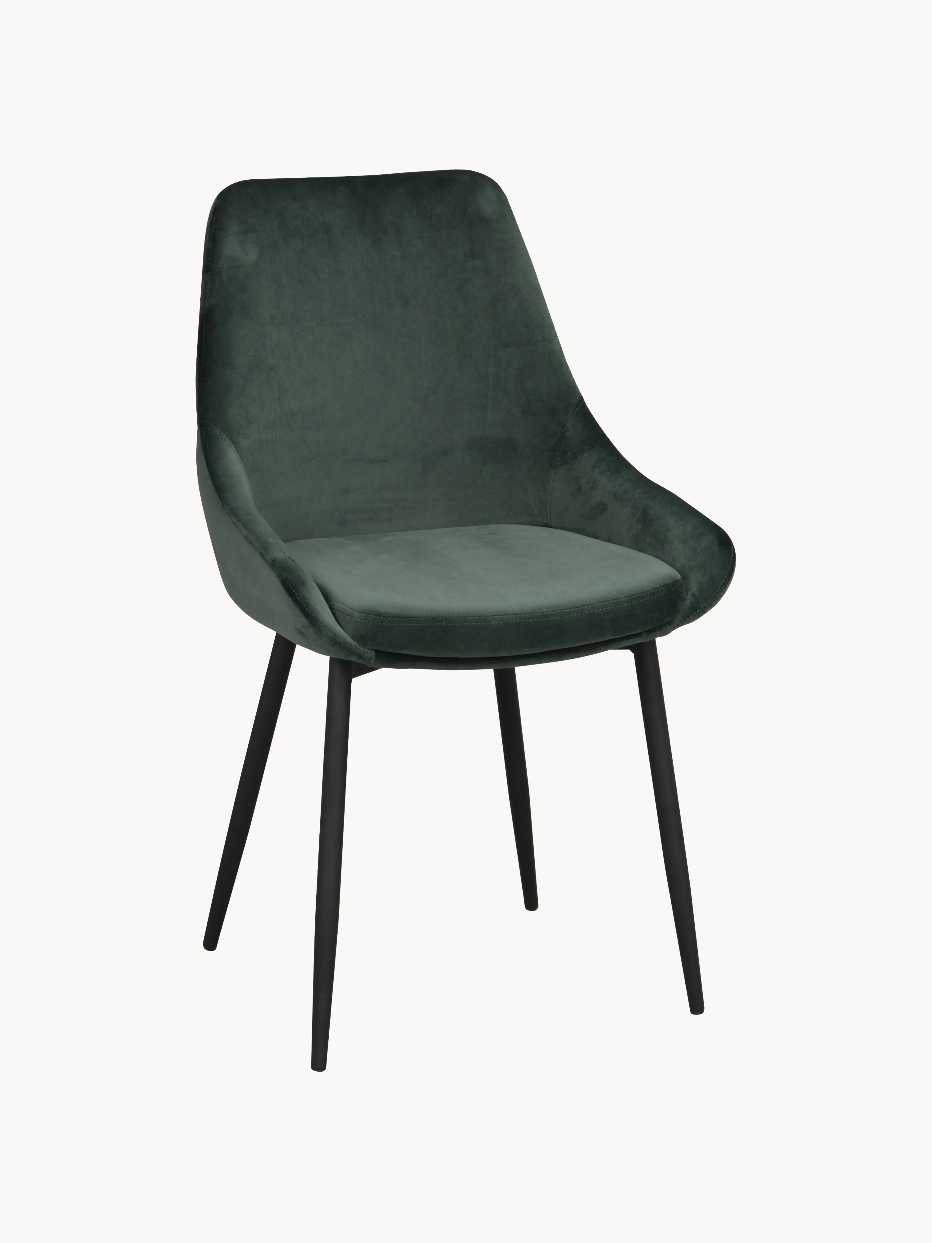 Samt-Polsterstühle Sierra, 2er-Set