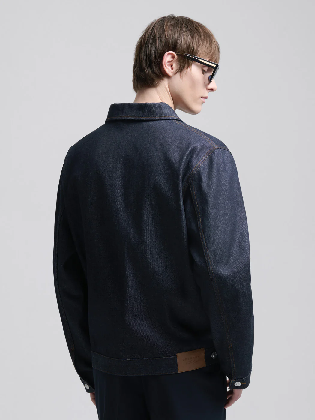 Veste selvedge col chemise - L'atelier