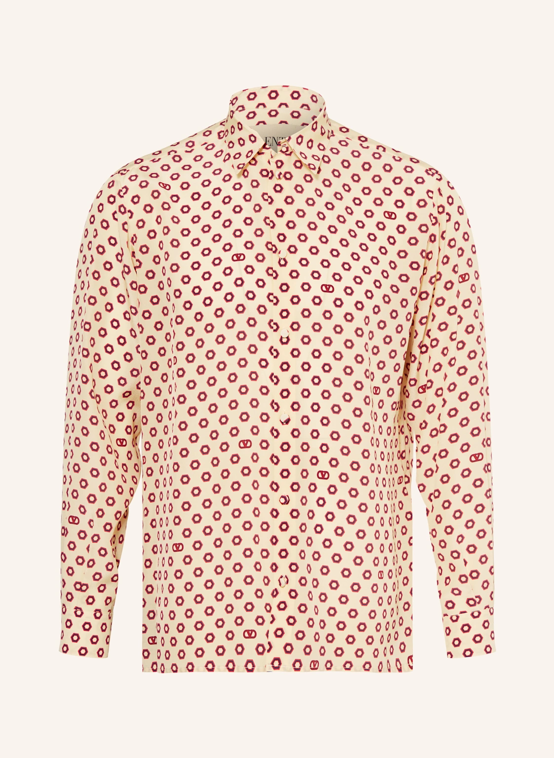 VALENTINO Seidenhemd Regular Fit