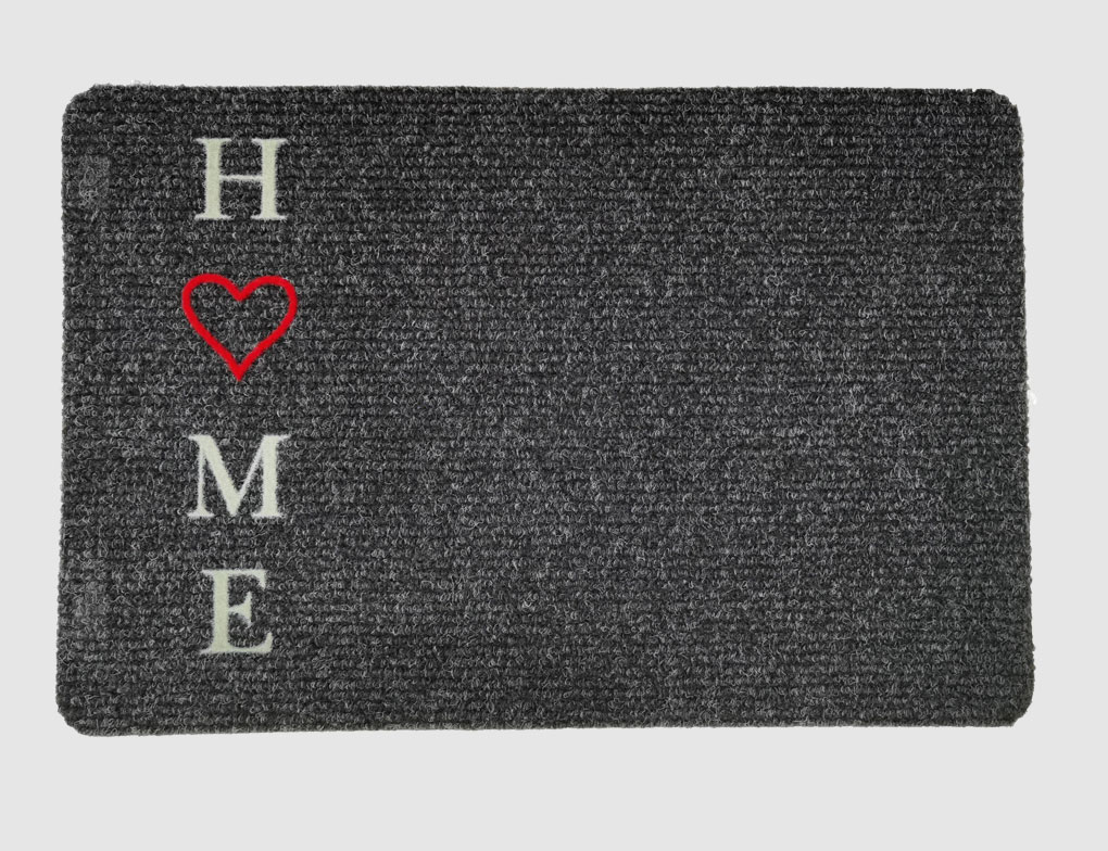 Fußmatte Home anthrazit