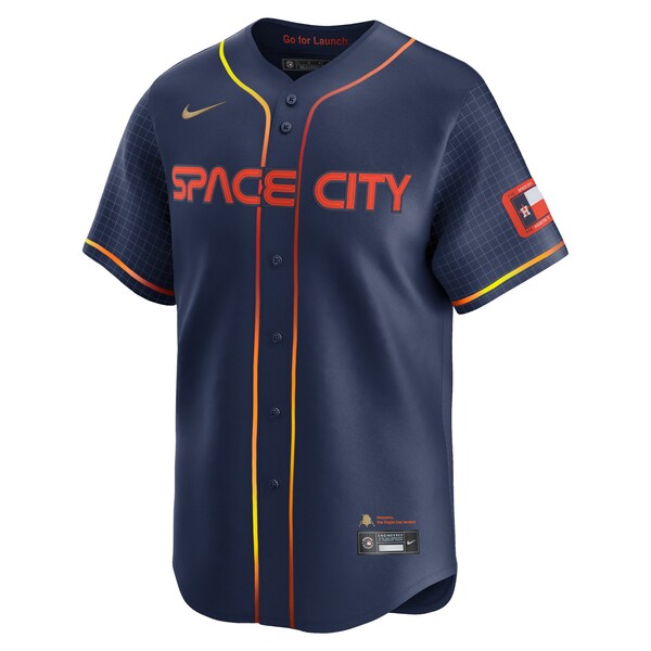 Yordan Alvarez Houston Astros Nike City Connect Limited Player Jersey - Navy