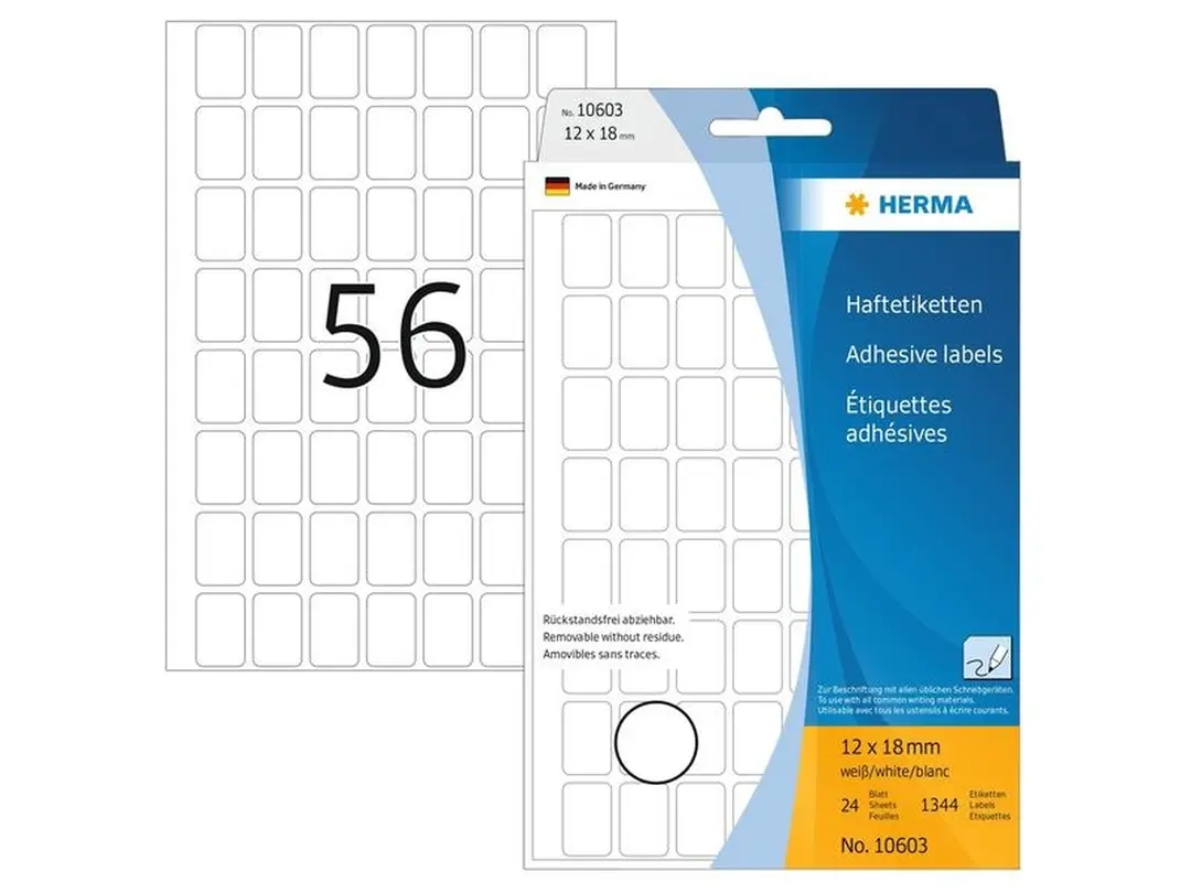 Etiketten 24er-Set Herma