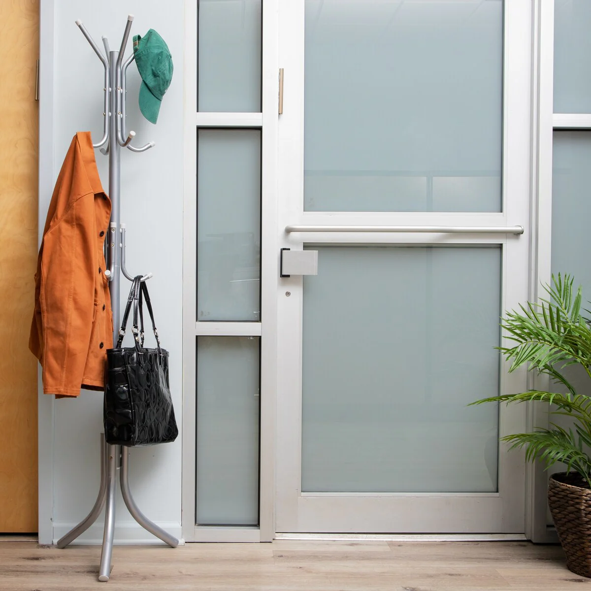 Mind Reader Alloy Collection, Coat Rack with 11 Hooks, Metal, Silver