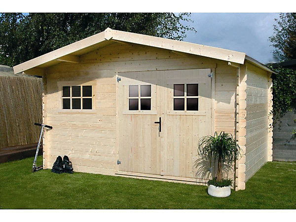 Abri jardin bois19,72 m²4.64 x 4.25 x 2,32 m28 mm