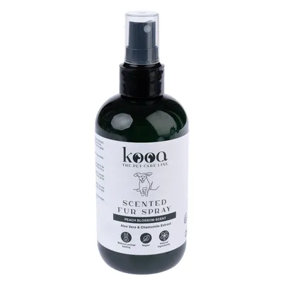 kooa Coat Spray with Peach Blossom Scent