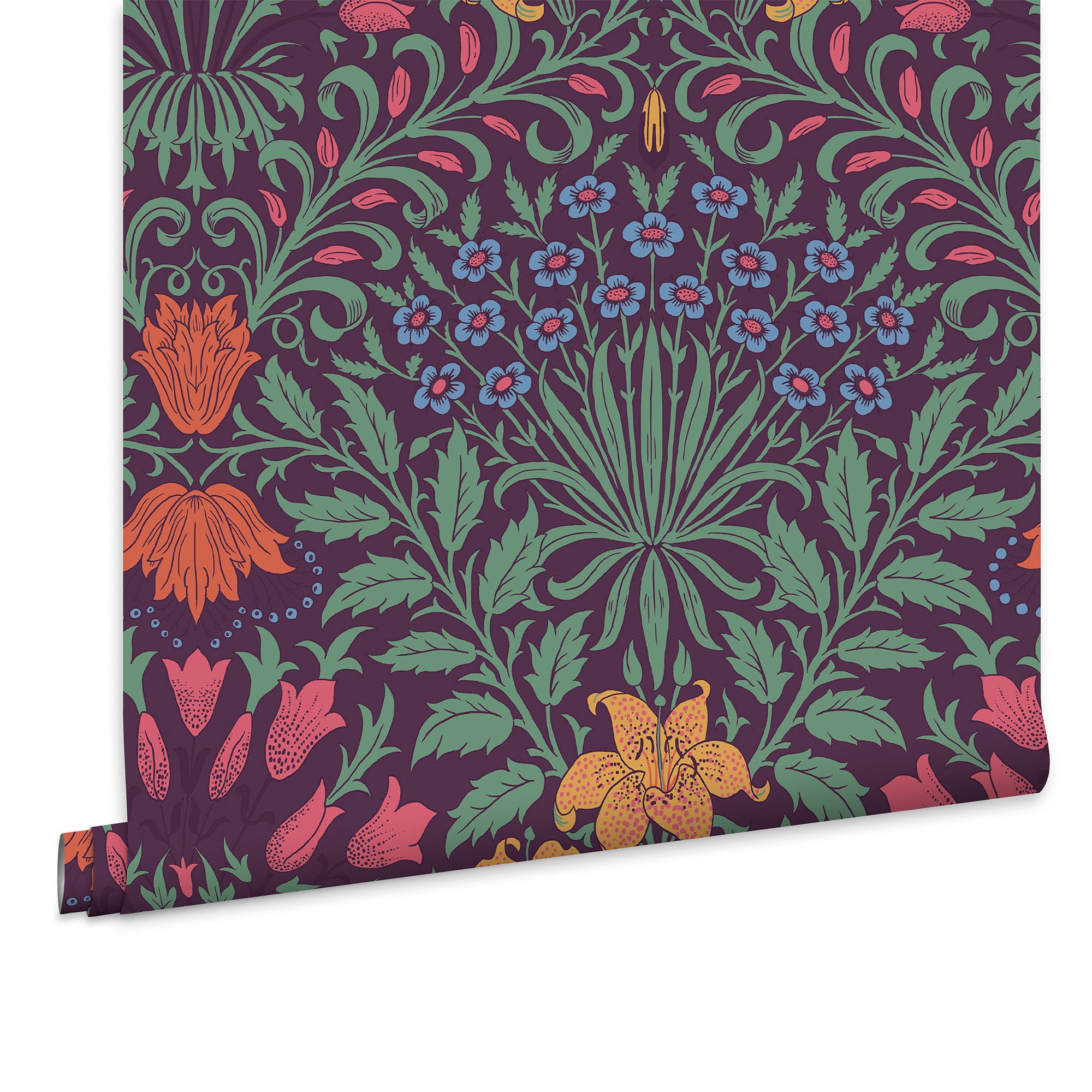 William Morris at Home Vliesbehang - Garden Dewberry - 1000x52