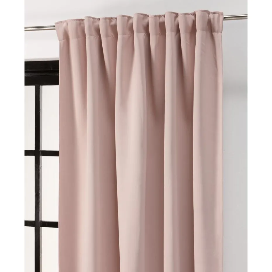 Kwantum Gordijnen | Kant En Klaar Gordijnen | Kant En Klaar Gordijn Luna  Roze