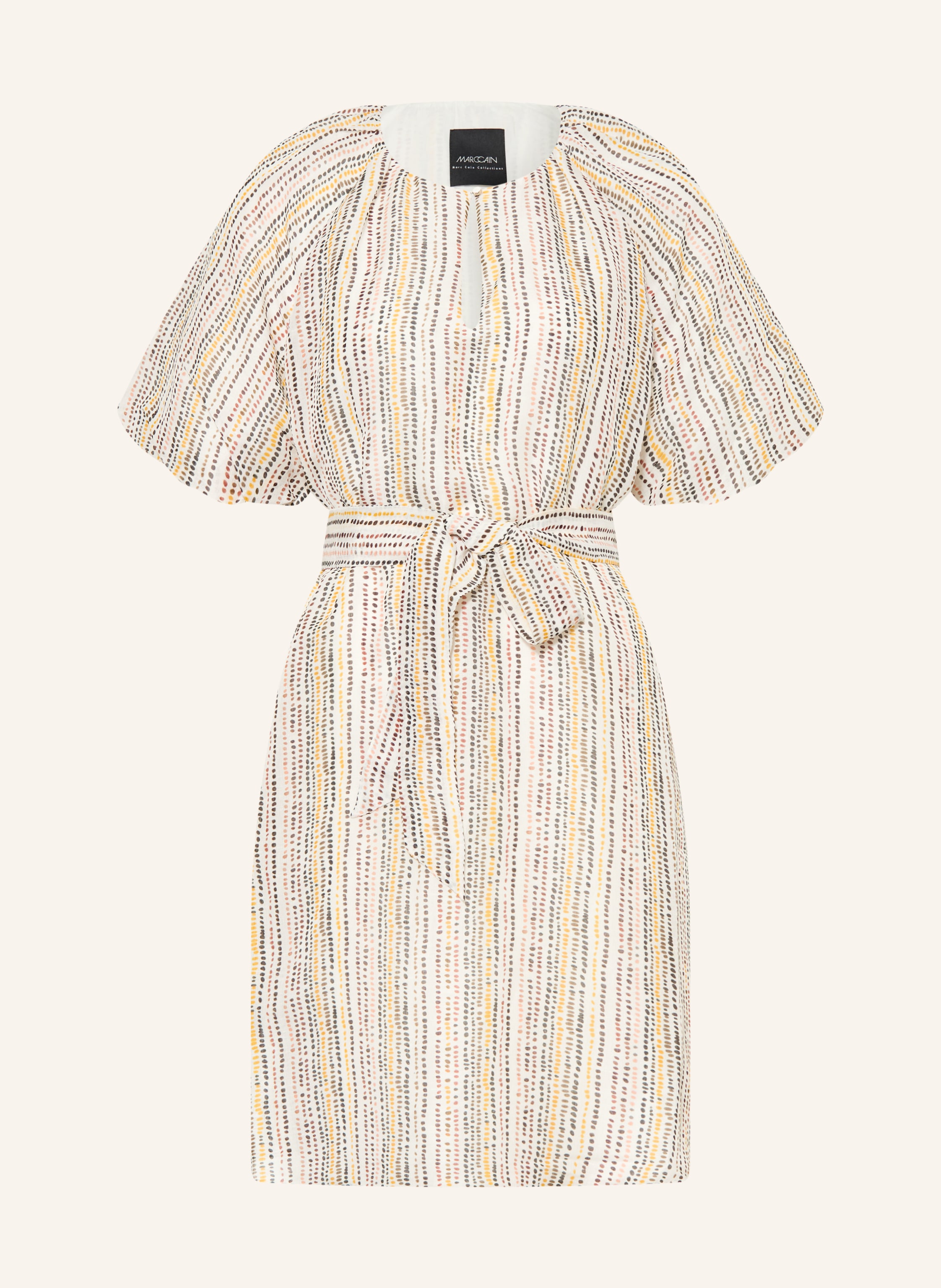 MARC CAIN Kleid mit Seide und Leinen