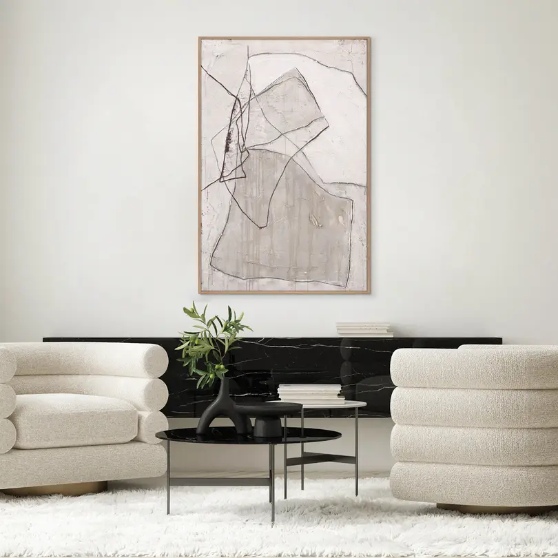 Bild mit Rahmen Design Painting