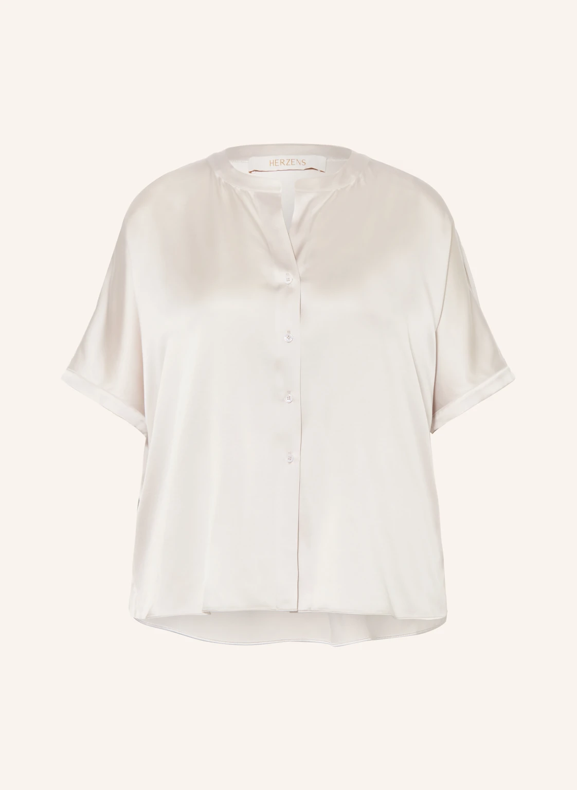 HERZENS Satinbluse aus Seide