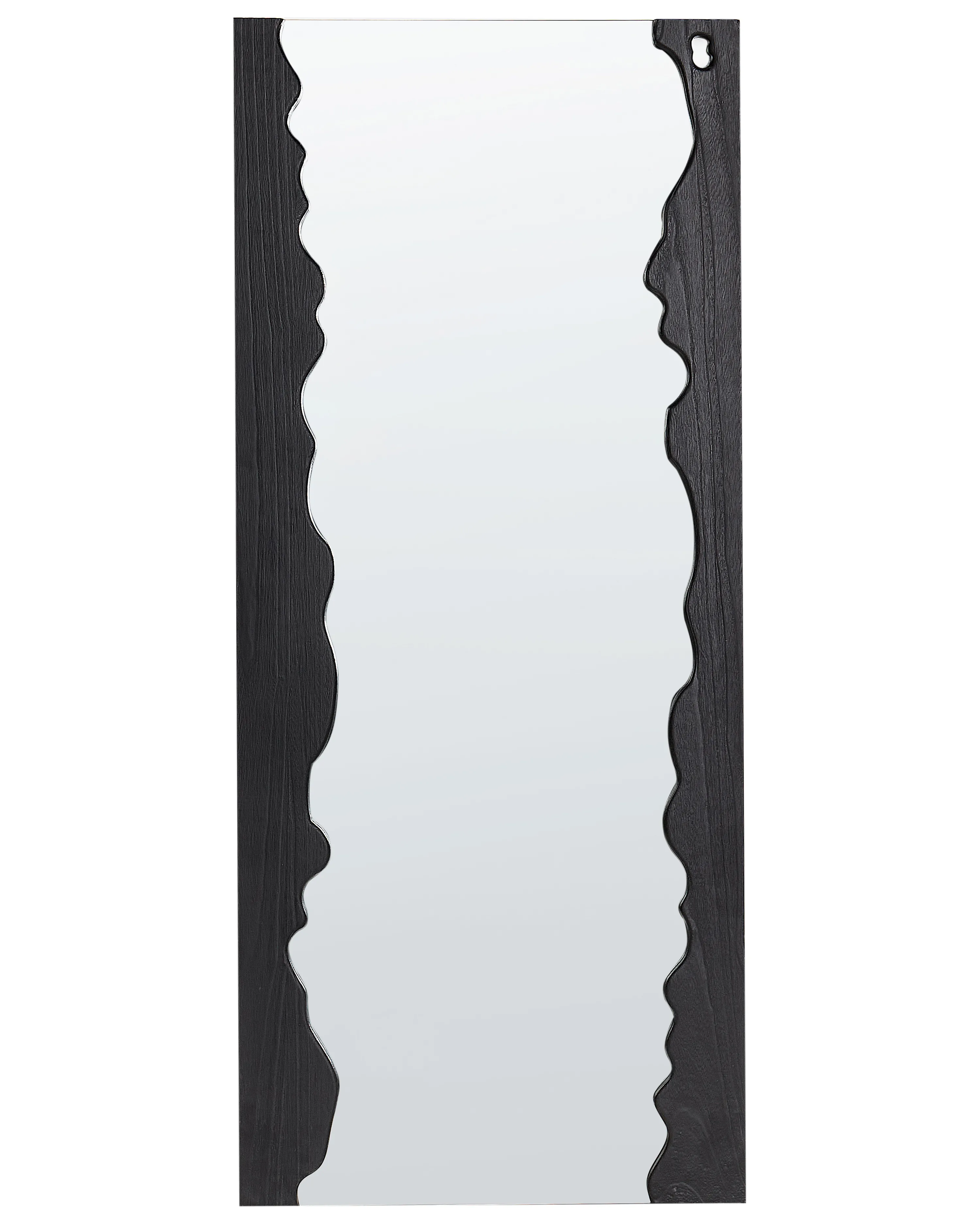 Wall Mirror SAULLCET 75 cm 175 cm Paulownia Wood Black