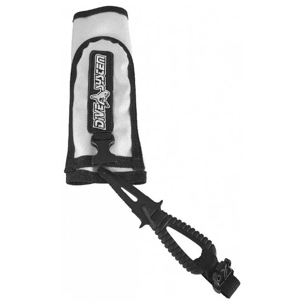 Dive System Inflator Knife With Sheath