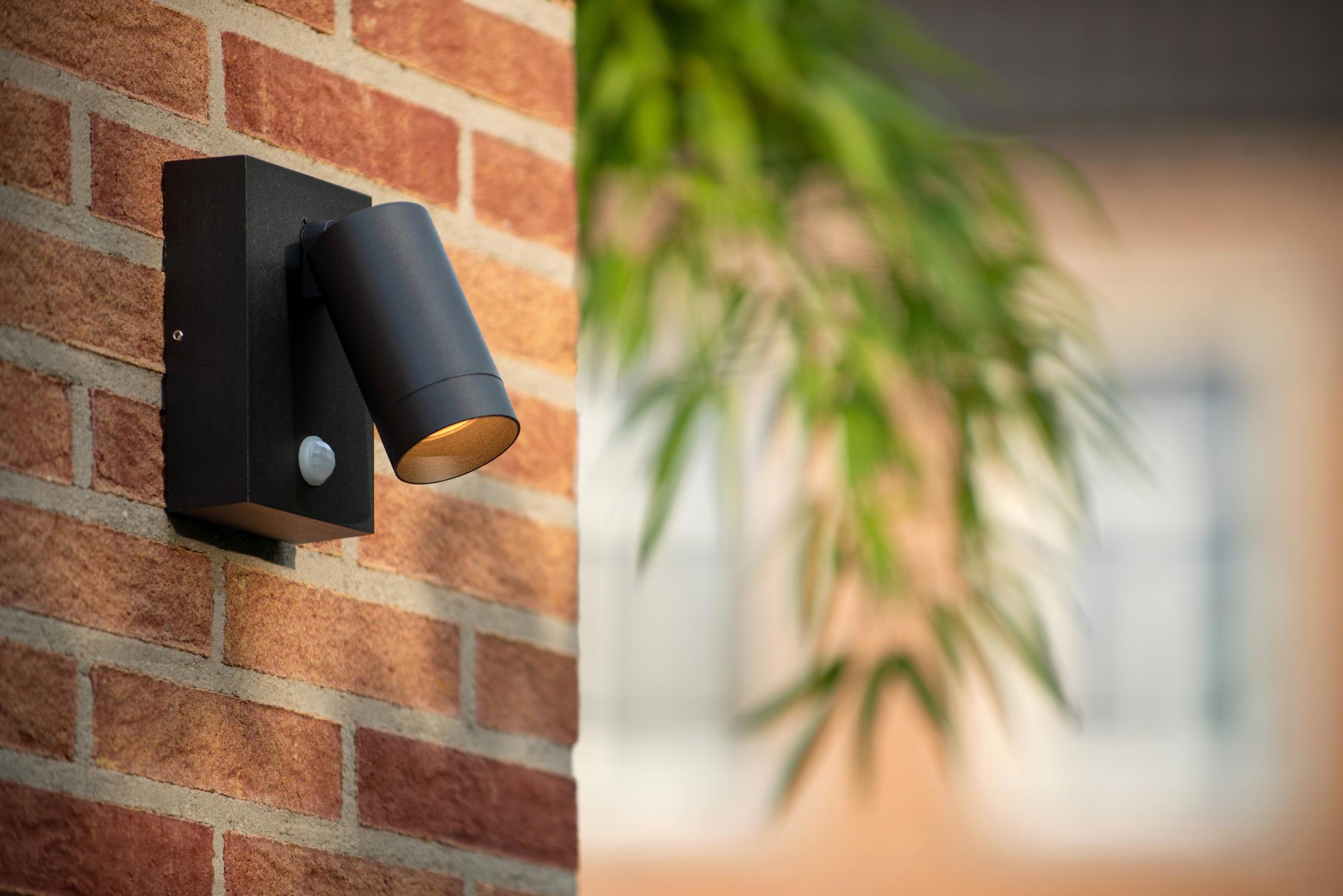 Lucide wandspot TAYLOR - 1xGU10 - Zwart