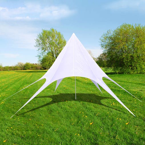 NNEVL Gazebo Hexagon Star Garden Pavilion 14m