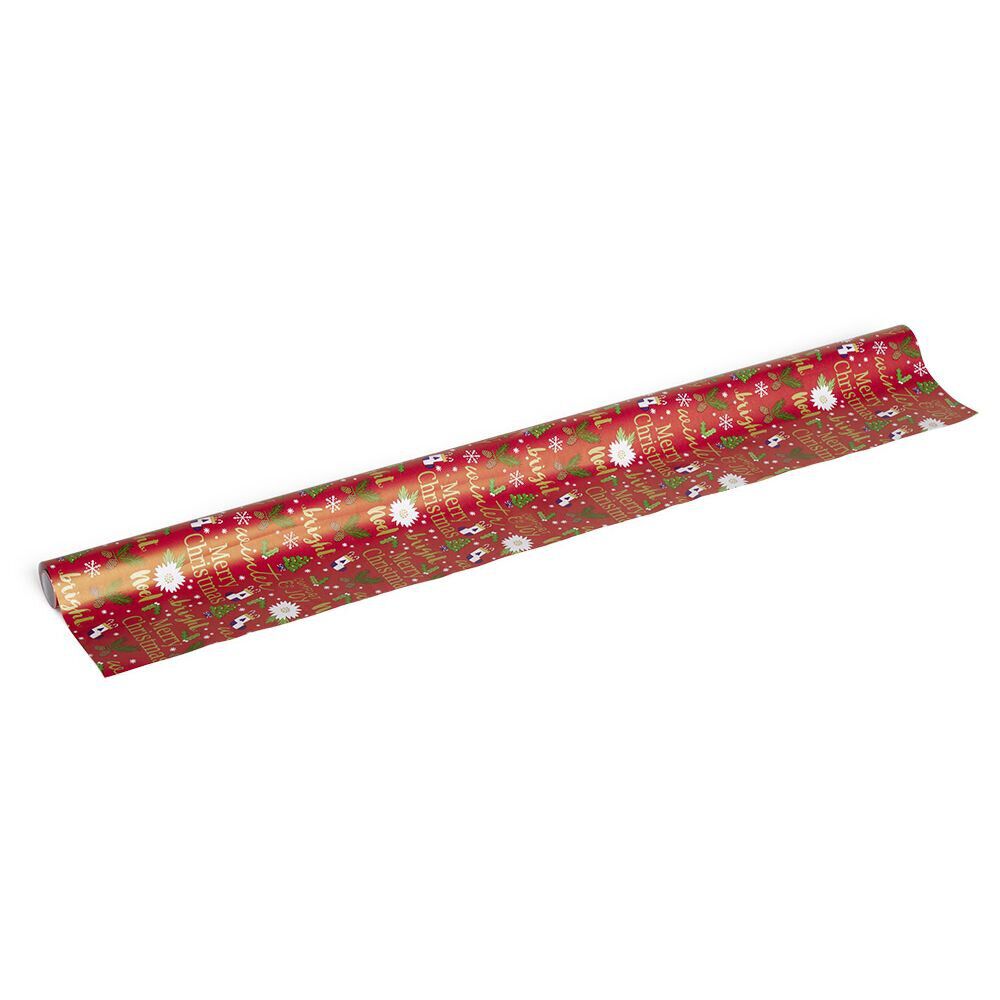 Rouleau papier cadeau No&euml;l XL 2m (4 modèles)