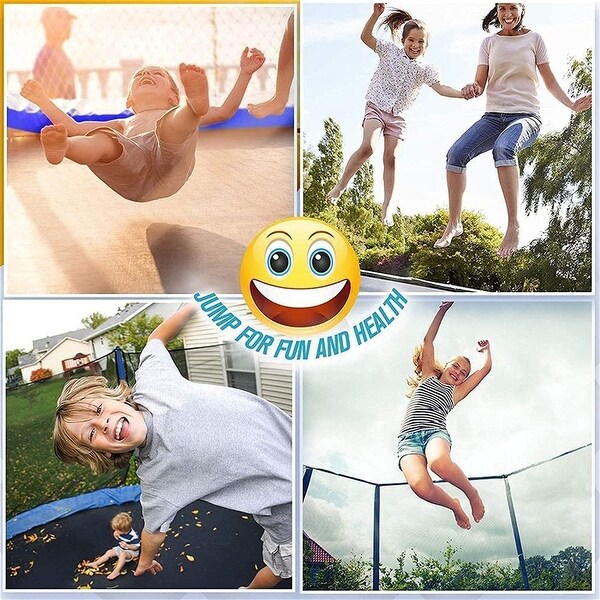 16ft Trampoline New Upgraded Kids Outdoor Trampoline Heavy-Duty Ladder
