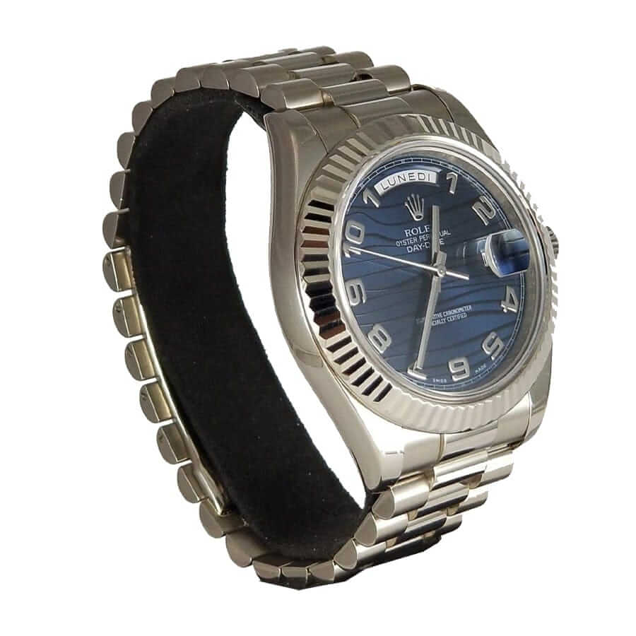 Rolex Day-Date 228238-0002 “Blue Champagne Dial” Exceptional Replica 1:1