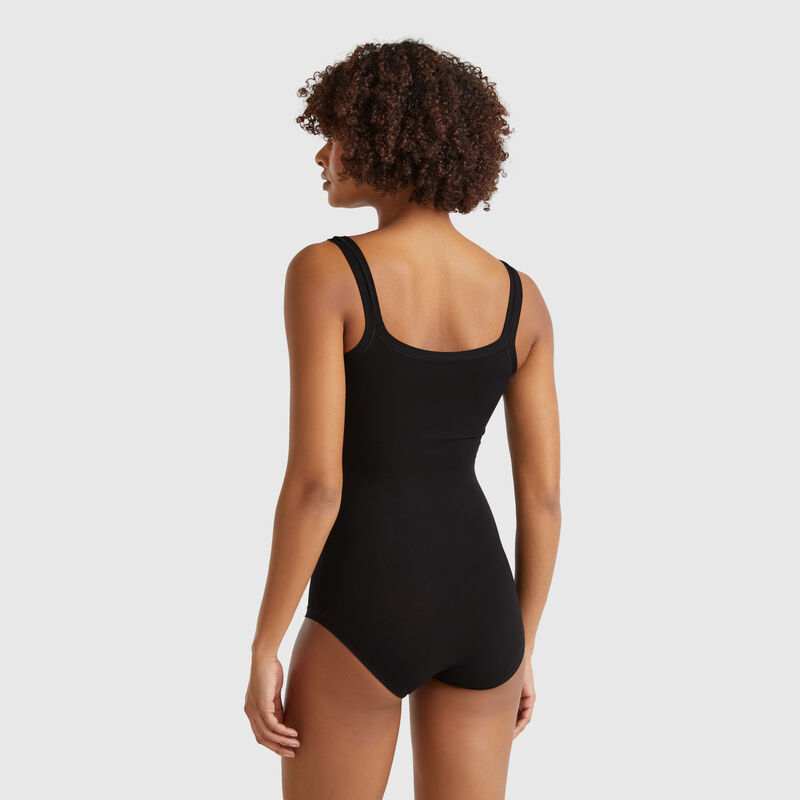 Super stretch cotton bodysuit