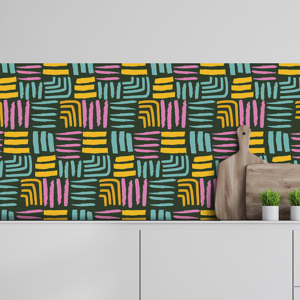 Crédence adhésive motifs déco design30x70 cm