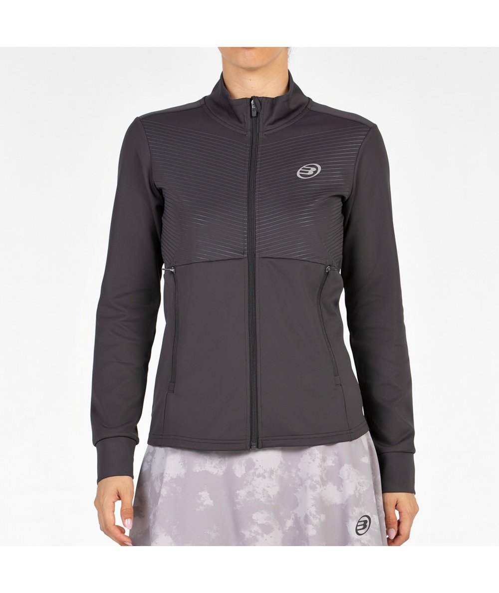 SUDADERA BULLPADEL ELEVO AZABACHE