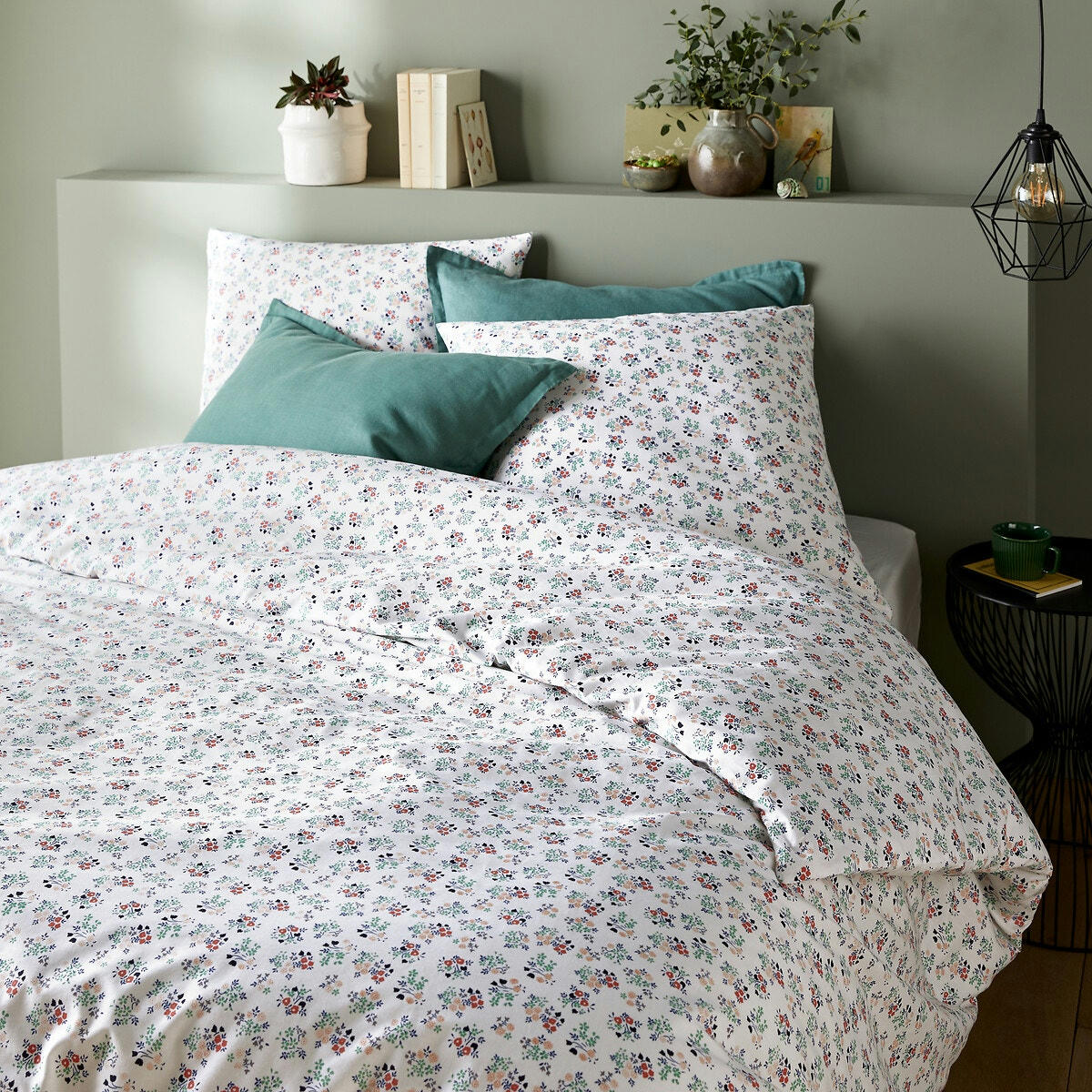 Parure de lit coton, Violette
