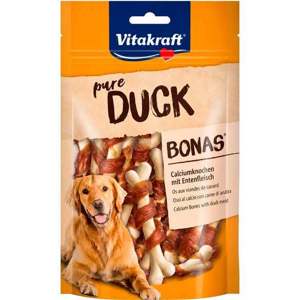 Hundesnack »DUCK«, Calciumknochen, Ente, 80 g