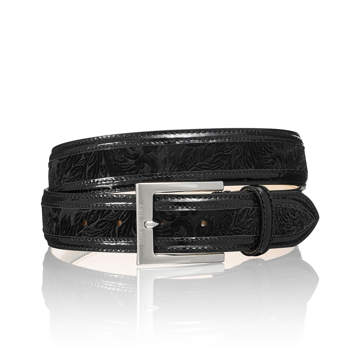 Russell & Bromley DOLCE Buckle And Keeper Belt